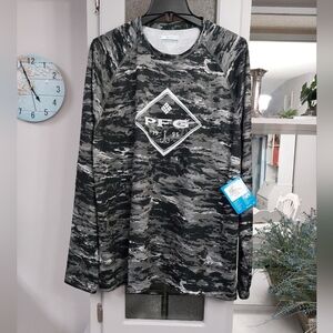 Columbia PFG Super Solar Stream Long Sleeve Shirt L NWT